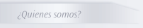 &iquest;Quienes somos?